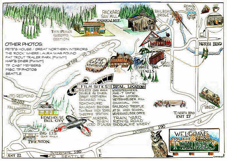 Map of Snoqualmie